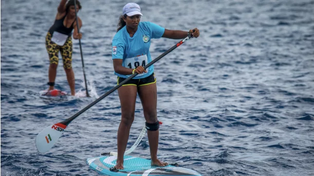 Tanvi Jagadish First to Represent India at International SUP Event in Fiji
